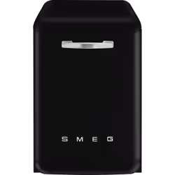 Smeg LVFABBL3, Pose libre, Taille maximum (60 cm), Noir, Acier inoxydable, Boutons, LED