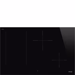 Smeg SIM3844D, Noir, Intégré, 80 cm, Plaque avec zone à induction, Vitrocéramique, 4 zone(s)