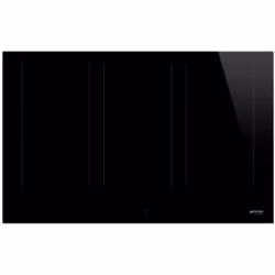 Smeg Universal Eclipse Induction SIM3864D Autovent 2.0, Noir, 80 cm, 6 zone(s), 6 zone(s), 2100 W, 2100 W