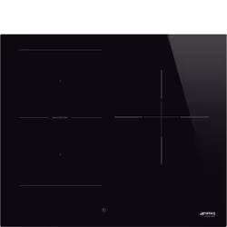 Smeg Classic SI1M4634D, Noir, Intégré, 60 cm, Plaque avec zone à induction, Verre-céramique, 3 zone(s)