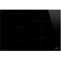 Smeg Universal SI1M4744D plaque Noir Intégré 75 cm Plaque avec zone à induction 4 zone(s)