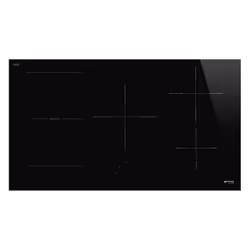 Smeg Universal SI1M4954D, Noir, Intégré, 90 cm, Plaque avec zone à induction, Verre-céramique, 5 zone(s)