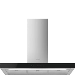 Smeg KBT9L4VN hotte Monté au mur Acier inoxydable 453 m³/h A