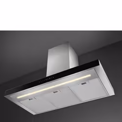 Smeg KBT9L4VN Hotte murale 453 m³/h classe A Acier inoxydable - Vue supplémentaire 4