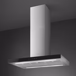 Smeg KBTI9L4VN hotte Montée au mur Acier inoxydable 626 m³/h A