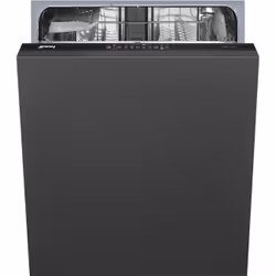 Smeg ST211DS, Entièrement intégré, Taille maximum (60 cm), Noir, 1,4 m, froid, chaud, 2 Nombre de paniers