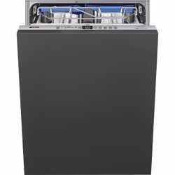 Smeg ST323PM, Entièrement intégré, Taille maximum (60 cm), Argent, LED, 3 chiffres, 2 m