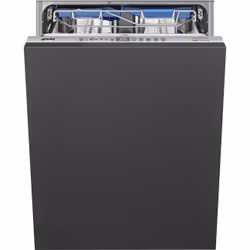 Smeg STL323BQLH, Entièrement intégré, Taille maximum (60 cm), Gris, Argent, Boutons, LED