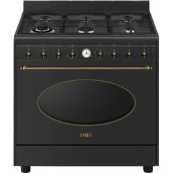 Smeg Coloniale CO96GMA9 four et cuisinière Gaz Anthracite A