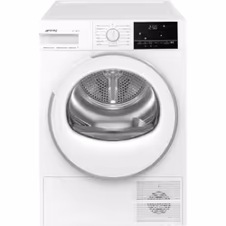 Smeg DN83SE, Pose libre, Charge avant, Pompe à chaleur, Blanc, Rotatif, Tactile, Droite