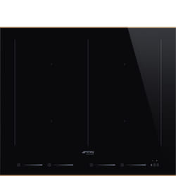 Smeg SIM6644R plaque Noir Intégré 60 cm Plaque avec zone à induction 4 zone(s)
