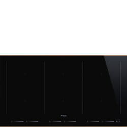 Smeg Dolce Stil Novo SIM6964R plaque Noir Intégré 90 cm Plaque avec zone à induction 6 zone(s)