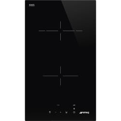 Smeg Universal SE232TD1 plaque Noir Intégré 30 cm Céramique 2 zone(s)