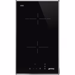 Smeg Universal SE232TX1, Noir, Intégré, 30 cm, Céramique, Verre-céramique, 2 zone(s)