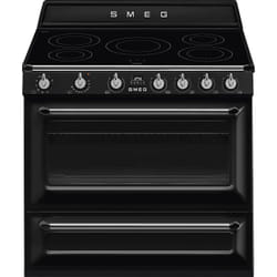Smeg Victoria TR90IBL2 four et cuisinière Plaque avec zone à induction Noir A