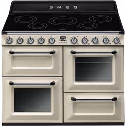 Smeg TR4110IP2, Cuisinière, Crème, Boutons, Devant, 1,5 m, Électronique
