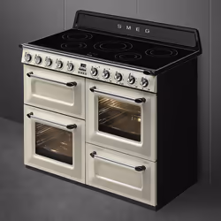 Smeg TR4110IP2 four et cuisinière Plaque avec zone à induction Crème A