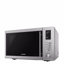 Smeg MOE34CXI2 micro-onde Comptoir Micro-onde combiné 35 L 1100 W Noir, Acier inoxydable