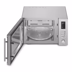 Smeg MOE34CXI2 micro-onde Comptoir Micro-onde combiné 35 L 1100 W Noir, Acier inoxydable - Vue supplémentaire 4