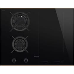 Smeg Dolce Stil Novo PM6643R plaque Noir Intégré 65 cm Combi 4 zone(s)