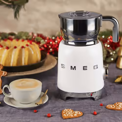 Smeg MFF11WHEU Mousseur à Lait Automatique Blanc 250 ml 500 W - Vue supplémentaire 4