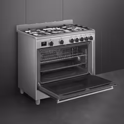 Smeg Master BG91X2 four et cuisinière Gaz Acier inoxydable A - Vue supplémentaire 4
