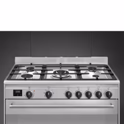 Smeg Master BG91X2 four et cuisinière Gaz Acier inoxydable A - Vue supplémentaire 5