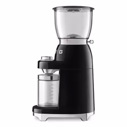 Smeg CGF11BLEU appareil à moudre le café 150 W Noir, Transparent