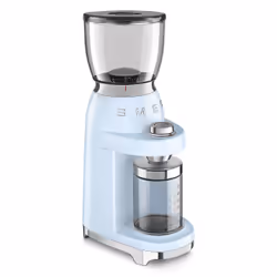 Smeg CGF11PBEU appareil à moudre le café 150 W Bleu, Transparent - Vue supplémentaire 4
