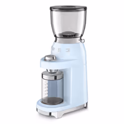Smeg CGF11PBEU appareil à moudre le café 150 W Bleu, Transparent - Vue supplémentaire 5
