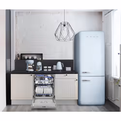 Smeg CGF11PBEU appareil à moudre le café 150 W Bleu, Transparent - Vue supplémentaire 7