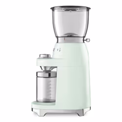 Smeg CGF11PGEU appareil à moudre le café 150 W Vert, Transparent