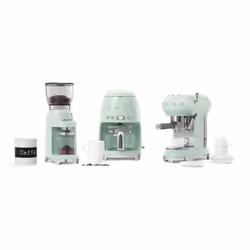 Smeg CGF11PGEU appareil à moudre le café 150 W Vert, Transparent - Vue supplémentaire 7