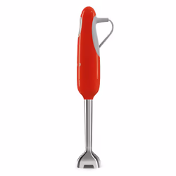 Smeg HBF11RDEU, Mélangeur par immersion, Fonction d'impulsion, 1,5 m, 700 W, Rouge