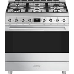 Smeg Symphony C9GMX2 Cuisinière gaz 115 L Acier inoxydable classe A
