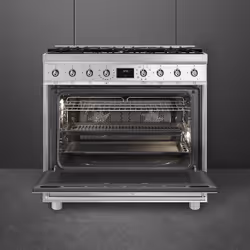 Smeg Symphony C9GMX2 Cuisinière gaz 115 L Acier inoxydable classe A - Vue supplémentaire 2