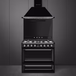 Smeg Victoria TR90BL2 four et cuisinière Gaz Noir A