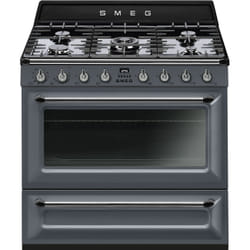 Smeg Victoria TR90GR2 four et cuisinière Gaz Gris A