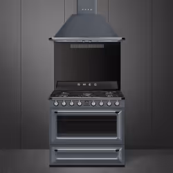 Smeg Victoria TR90GR2 four et cuisinière Gaz Gris A