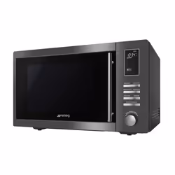 Smeg MOE25B micro-onde Comptoir Micro-onde simple 25 L 900 W Gris - Vue supplémentaire 4