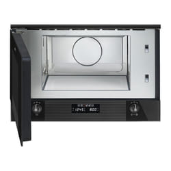 Smeg MP122B3 micro-onde Intégré Micro-ondes grill 22 L 850 W Noir