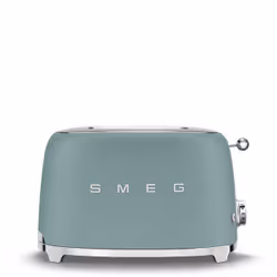 Smeg TSF01EGMEU, 2 part(s), Chrome, Vert, Plastique, Acier inoxydable, Boutons, Niveau, Rotatif, 950 W, 220 - 240 V