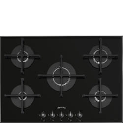 Smeg PV175B3 plaque Noir Intégré 70 cm Gaz 5 zone(s)