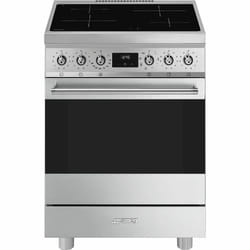 Smeg C6IMXM2 four et cuisinière Electrique Plaque avec zone à induction Acier inoxydable A