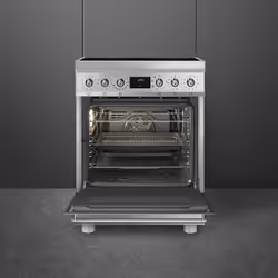 Smeg C6IMXM2 four et cuisinière Electrique Plaque avec zone à induction Acier inoxydable A