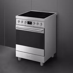 Smeg C6IMXM2 four et cuisinière Electrique Plaque avec zone à induction Acier inoxydable A - Vue supplémentaire 4