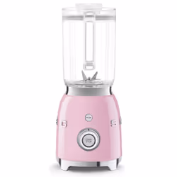 Smeg BLF03PKEU, Mélangeur de table, 1,5 L, Fonction d'impulsion, Pileur de glace, 1 m, 800 W