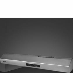 Smeg KTE90E2 hotte Encastrée Acier inoxydable 282 m³/h D