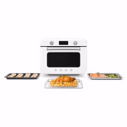 Smeg COF01WHEU four à vapeur Petit Acier inoxydable, Blanc Boutons, Rotatif - Vue supplémentaire 10