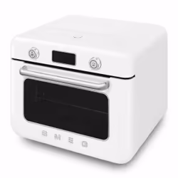 Smeg COF01WHEU four à vapeur Petit Acier inoxydable, Blanc Boutons, Rotatif - Vue supplémentaire 4
